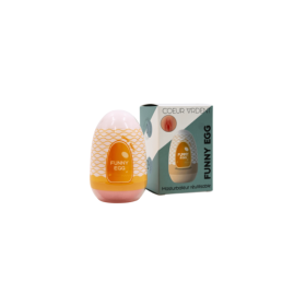 Gaine Masturbatrice Réutilisable FUNNY EGG – Design Réaliste Vagin lèvres moyennes